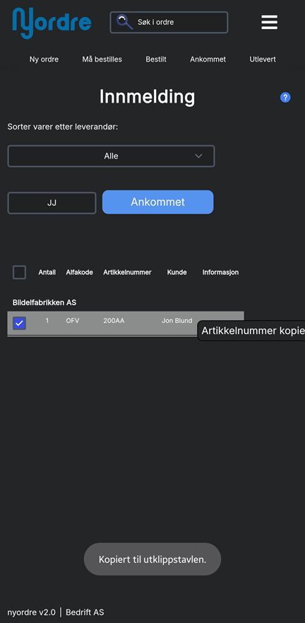 Innmelding